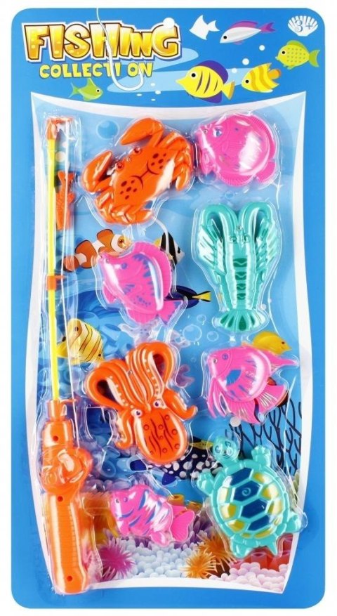 Gra magnetyczna rybki i wędka