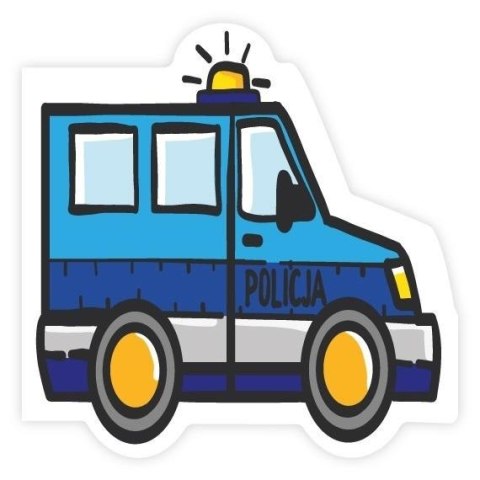 Karnet wycinany - Policja