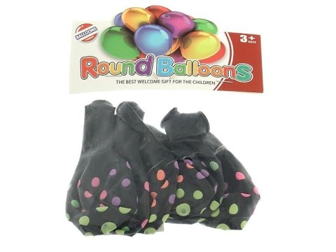 Balony w kropki 6szt