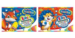 Blok techniczny kolorowy A4/10K (10szt) BAMBINO