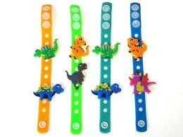 Bransoletka samozaciskowa dinozaury MIX