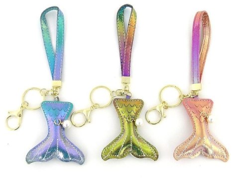 Brelok błyszczący ogon syrenki MIX