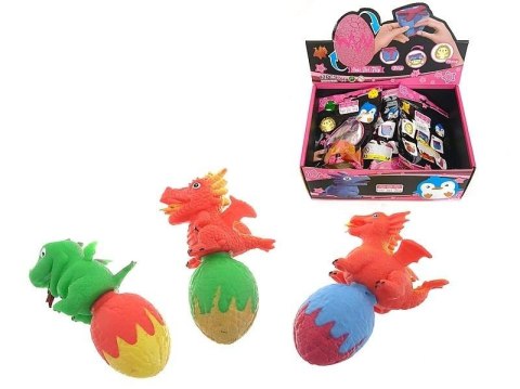 Gniotek dinozaur w jaju MIX