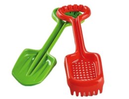 Komplet do piasku Szpadel + grabki mix