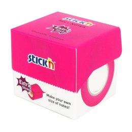 Notes samoprzylepny 50mmx10m na rolce różowy neon