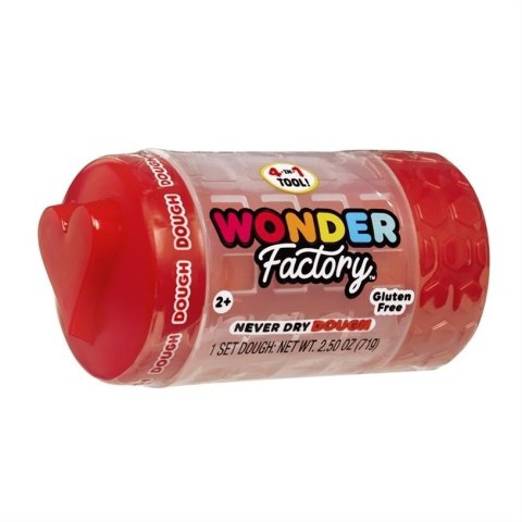 Wonder Factory Never Dry Dough Singles - Red