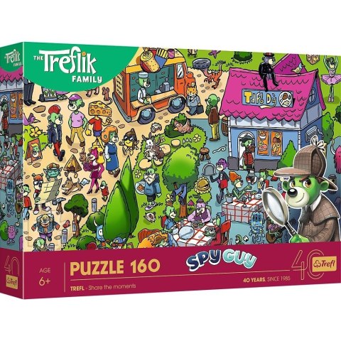 Puzzle 160 Trefliki celebrują TREFL