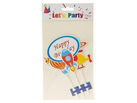 Topper na tort kosmos 29x16cm