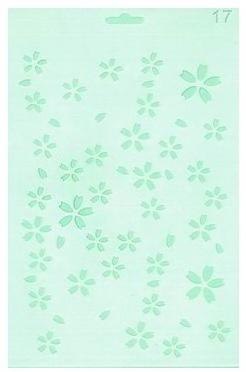 Szablon Silhouette Kwiaty