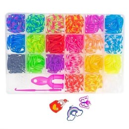 Zestaw gumek do bransoletek z narzędziami