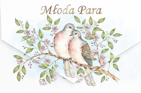 Karnet A5 ślub Turkawki