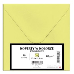 Koperty KW blady żółty 10szt