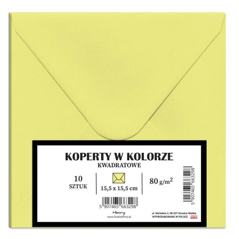 Koperty KW blady żółty 10szt