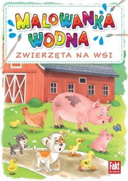 Malowanka wodna. Zwierzęta ze wsi
