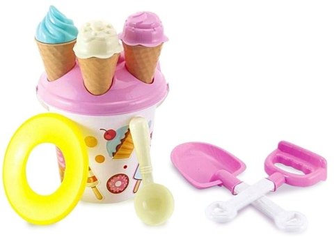 Zestaw do piasku biały