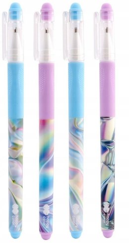 Długopis wymaz Holo Wave z gripem nieb (12szt)