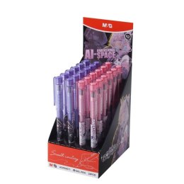 Długopis żelowy Manga Pink Fantasy nieb (24szt)