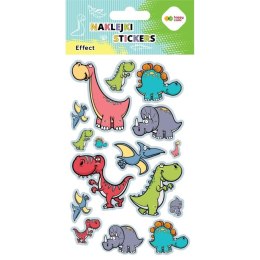 Naklejki Dino Baby 10x20cm HAPPY COLOR