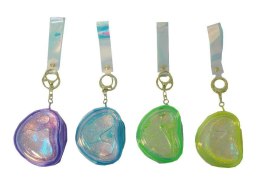 Portmonetka 2w1 brelok z wirującym piaskiem MIX