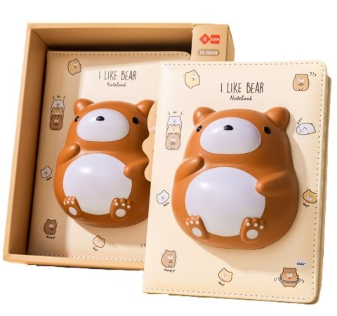 Notatnik Miś miękka okładka 128 stron