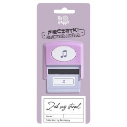 Pieczątka z napisem - Nuta