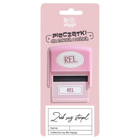 Pieczątka z napisem - Rel