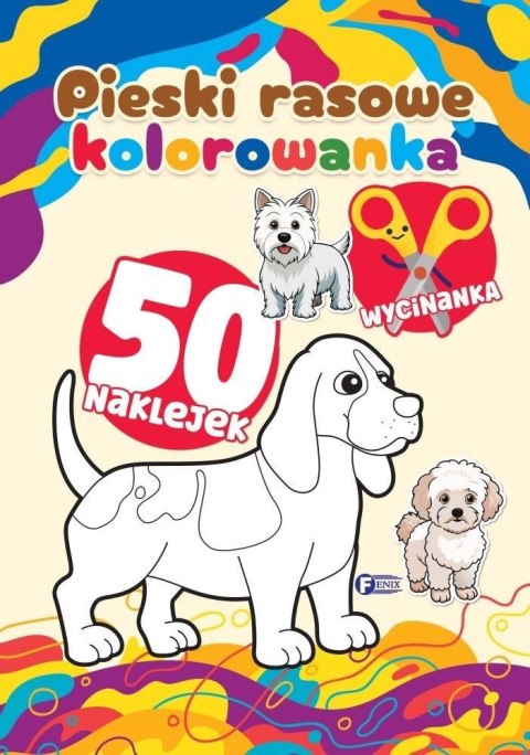 Pieski rasowe. Kolorowanka