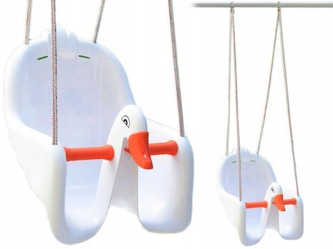 Duża huśtawka kubełkowa Łabędź