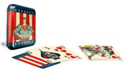 Karty Supermen w puszce CARTAMUNDI