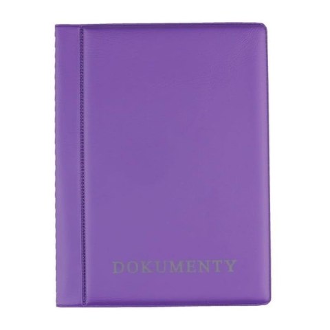 Okładka na dokumenty mini violet