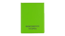 Okładka na dokumenty ucznia pion grass