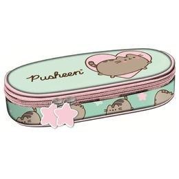 Piórnik saszetka z wewnętrzną klapką Pusheen mint