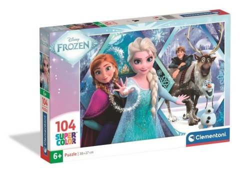 Puzzle 104 Super Kolor Frozen