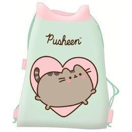 Worek na obuwie Pusheen mint