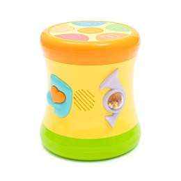 Bębenek dwustronny żółty