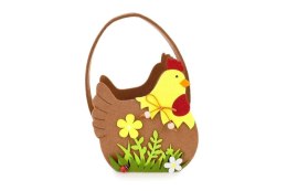 Koszyk wielkanocny kurka