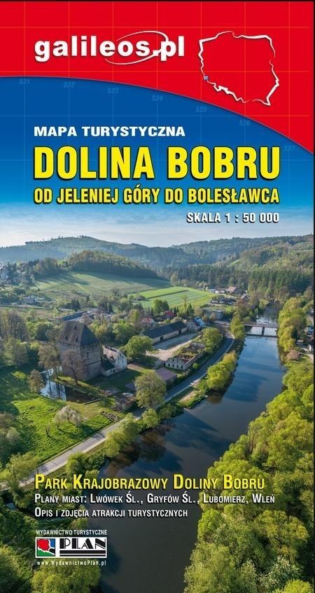 Mapa turystyczna - Dolina Bobru 1:50 000 w.2025