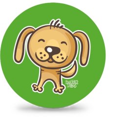 Piłka PVC Sportox Kids 230mm - Psiak