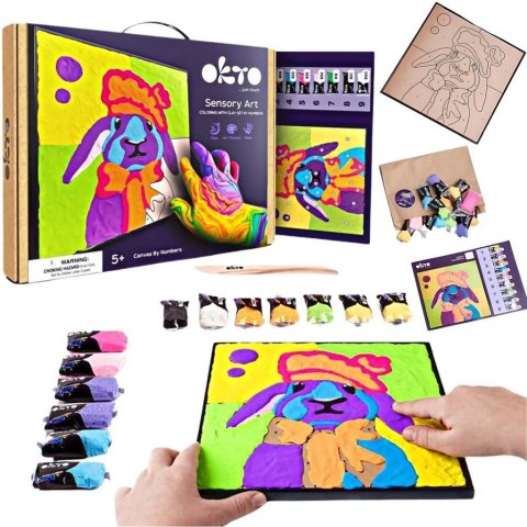 Zestaw do obrazu 3D Królik