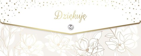 Karnet lux dziękuję