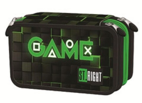 Piórnik potrójny z wyposażeniem PC5 Green Game