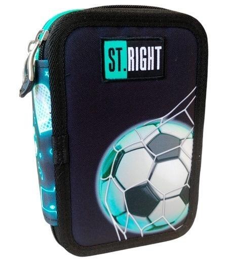 Piórnik potrójny z wyposażeniem PC5 Neon Football