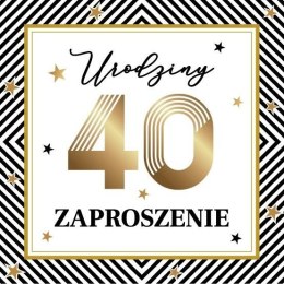 Zaproszenie Urodziny (10szt)