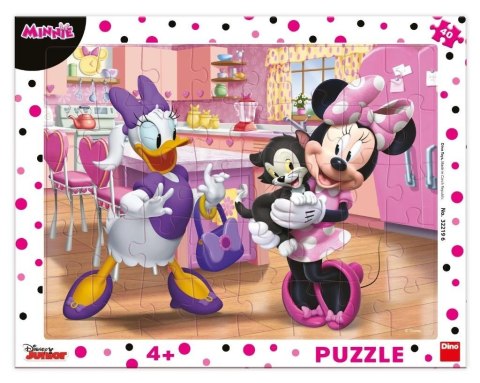 Puzzle ramkowe Myszka Minnie i Daisy 40el