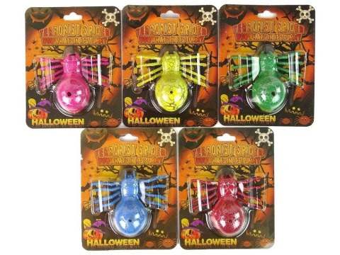 Rosnący w wodzie Pająk z robakami 7cm mix