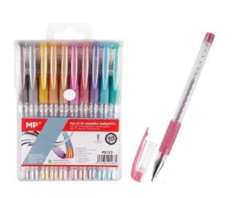 Długopis metaliczny 10 kolorów