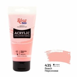 Farba akrylowa peach 435 75ml