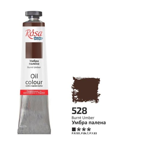 Farba olejna burnt umber 528 45ml