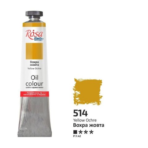 Farba olejna yellow ochre 514 45ml