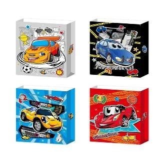 Torebka prezentowa L Pojazdy